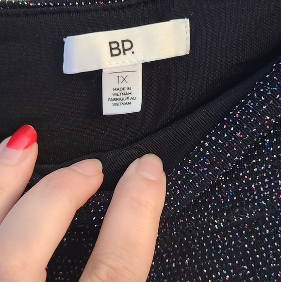 BP - Sparkle stretch pants - size 1X - Picture 2 of 3